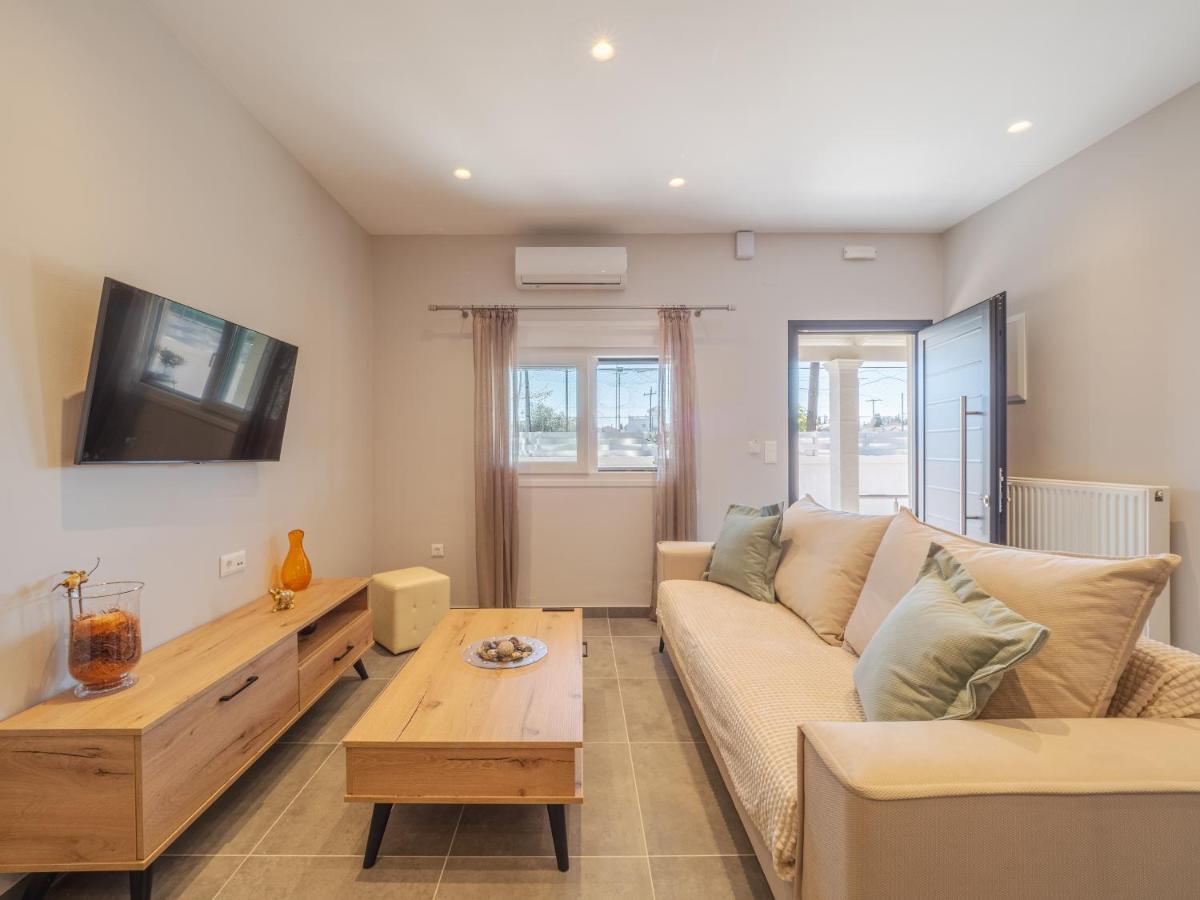 M&K - Katerina'S Stylish Apt Near Alykes Beach Alykes Potamou Luaran gambar